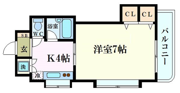 ベルレージュ二葉の里の物件間取画像